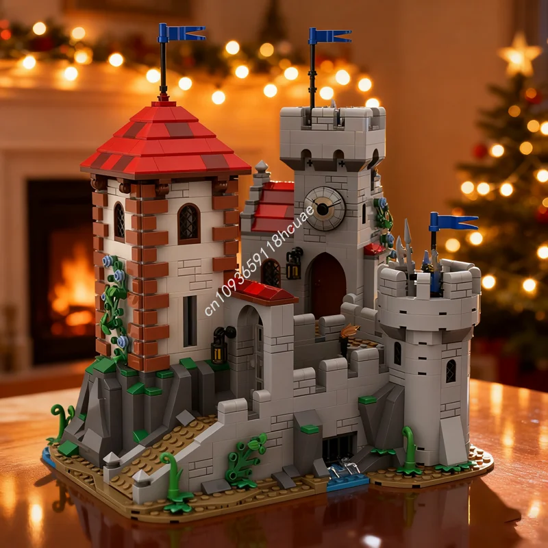 

394 шт. MOC Wrecked Lighthouse Creator 3 1ed Модель Строительные блоки Строительство Сборка Рождественский подарок Креативные игрушки Идея Кирпич