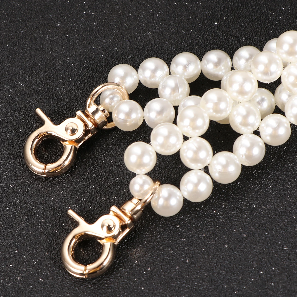 

Pearl Bag Chain Crossbody Purse Accessories Straps for Handbags Shoulder Wallet Women