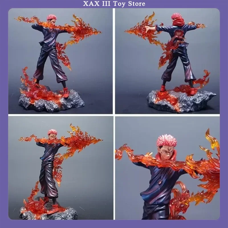 

In-Stock 30cm King Of Curse Two-Sided Furniture Polygonum Cuspidatumyouren Hand-Made Model Toys, Creative Desktop Ornaments