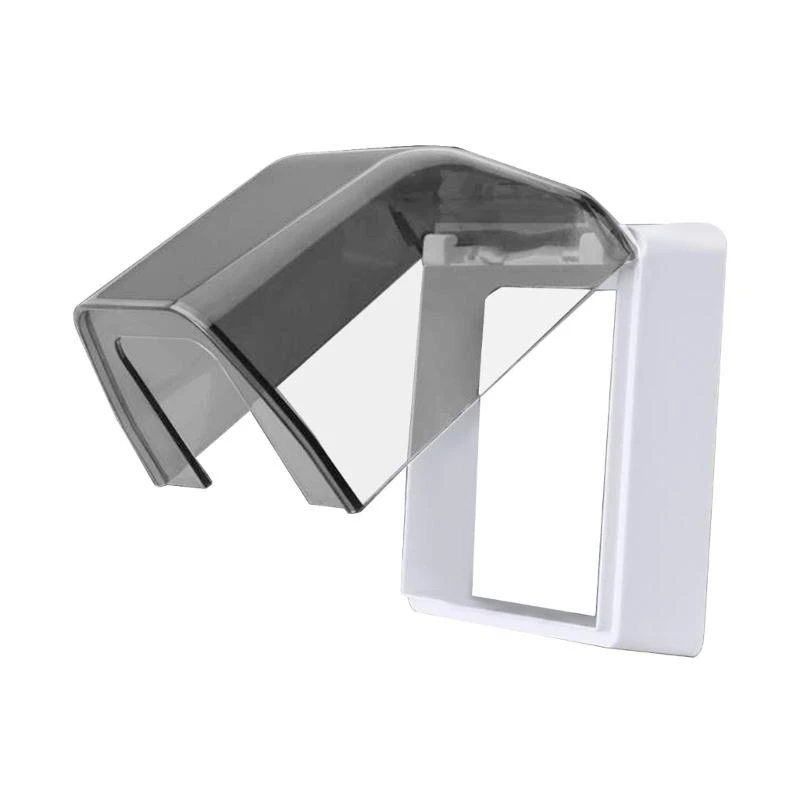 

652F 86 Type Socket Waterproof Box Plastic Electrical Outlet Cover Splashes Guard Box Cover for Bathroom, Kitchen, Balcony