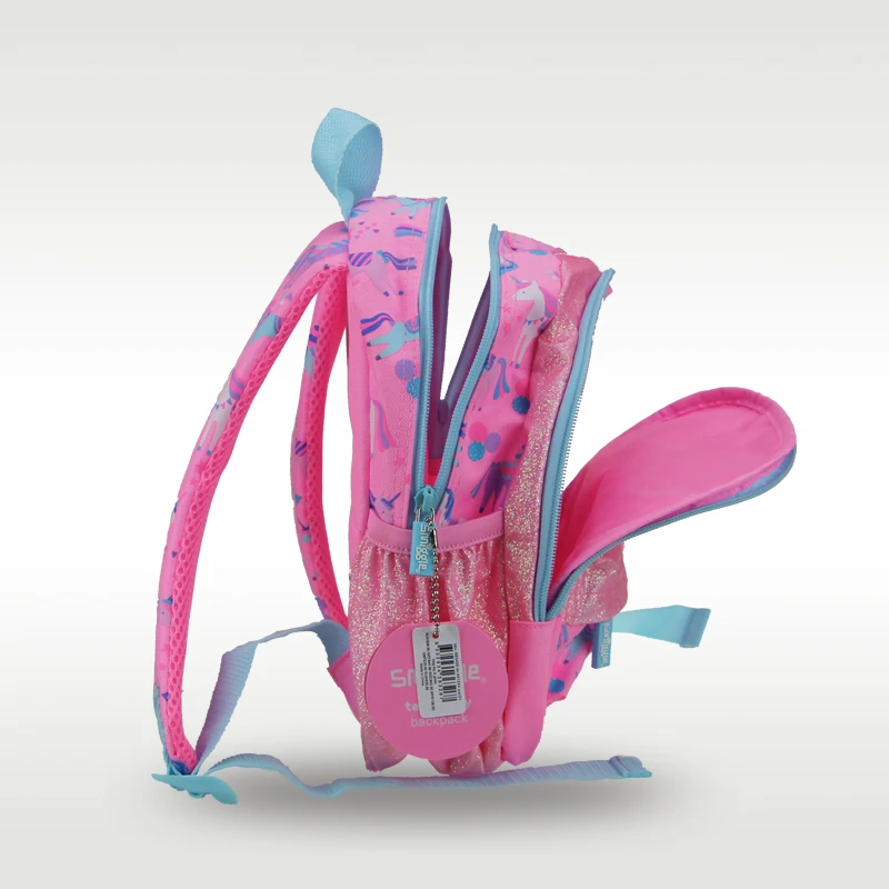 Cartable licorne rose et bleu pour filles, original australien Sm igg le, mignon, 11 pouces, SR ao.com, vente chaude