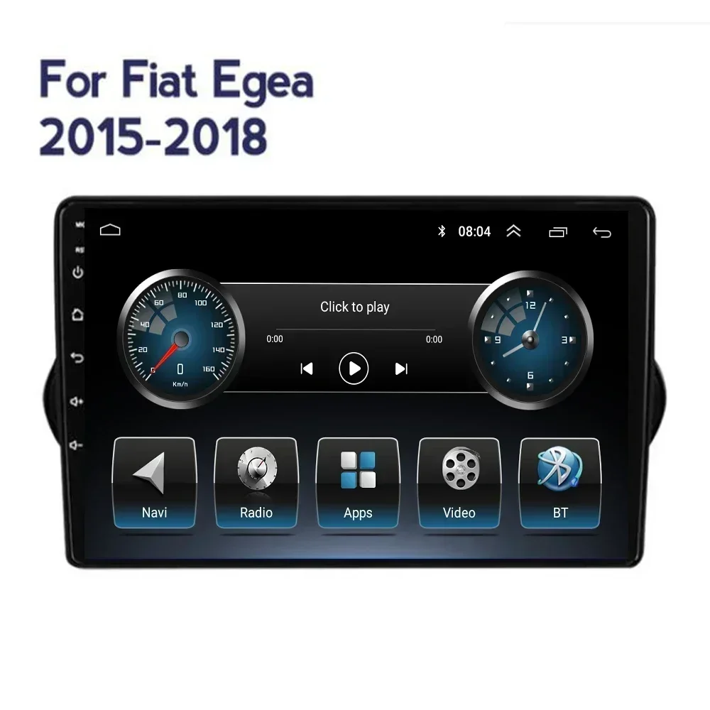 Car Radio GPS Android 13 Multimedia Video Player Auto Stereo Audio For Fiat Egea 2015-2018 - 2050 Carplay NO DVD