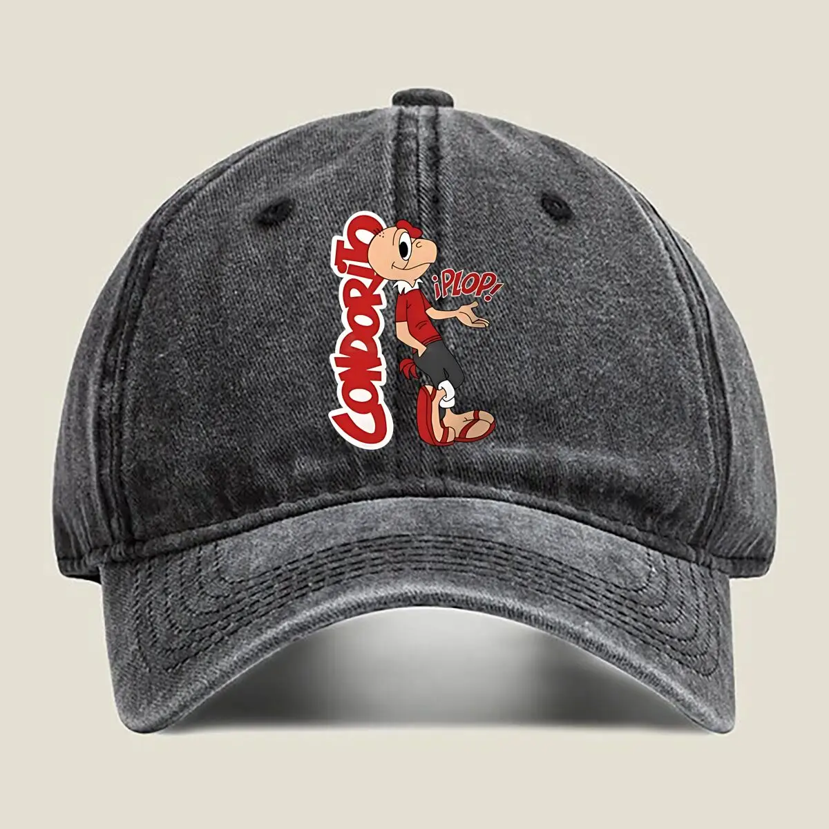 

“Condorito Comic Humor, Cartoon Design” Washed Baseball Cap