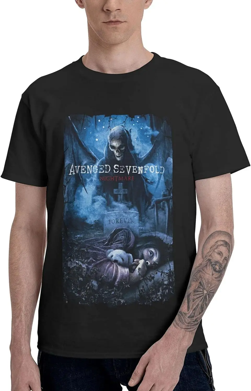 

Men's Cotton Short Sleeve Crewneck T Shirts Fashion Graphic Tee Shirt Top
