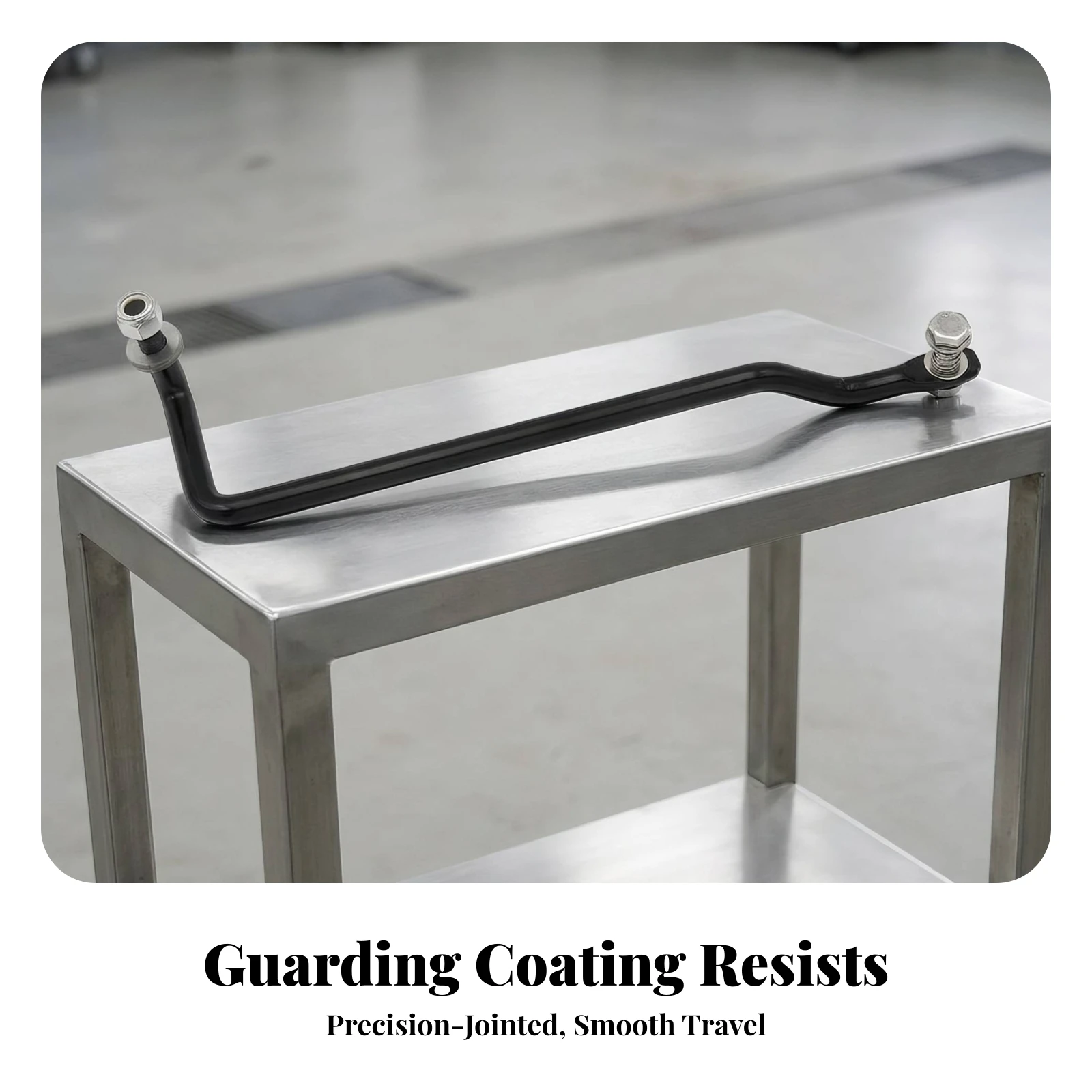 Outboard Motor Steering Link Rod Saltwater-Resistant Outboard Motor Steering Link Hardware Heavy-Duty Rustproof for Boat Owners