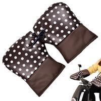 Winter Cycling Gloves Bicycles Clothing Cover Waterproof Handlebar Mittens Bicycles Warm Gloves Handle Padded Bikes Handlebar