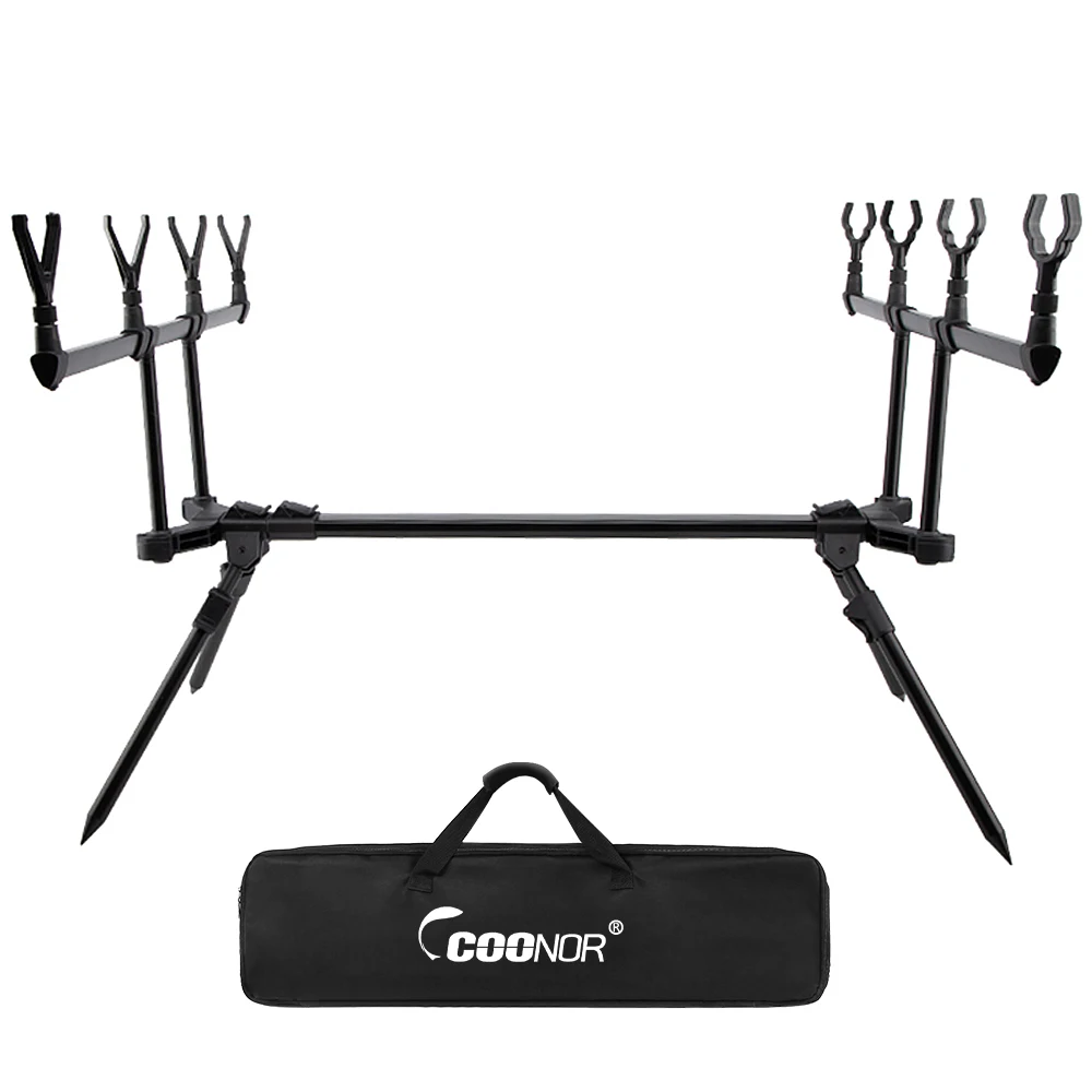Verstellbare versenkbare Karpfen Angelrute Pod Stand halter Angelrute Pod Stand zum Angeln in