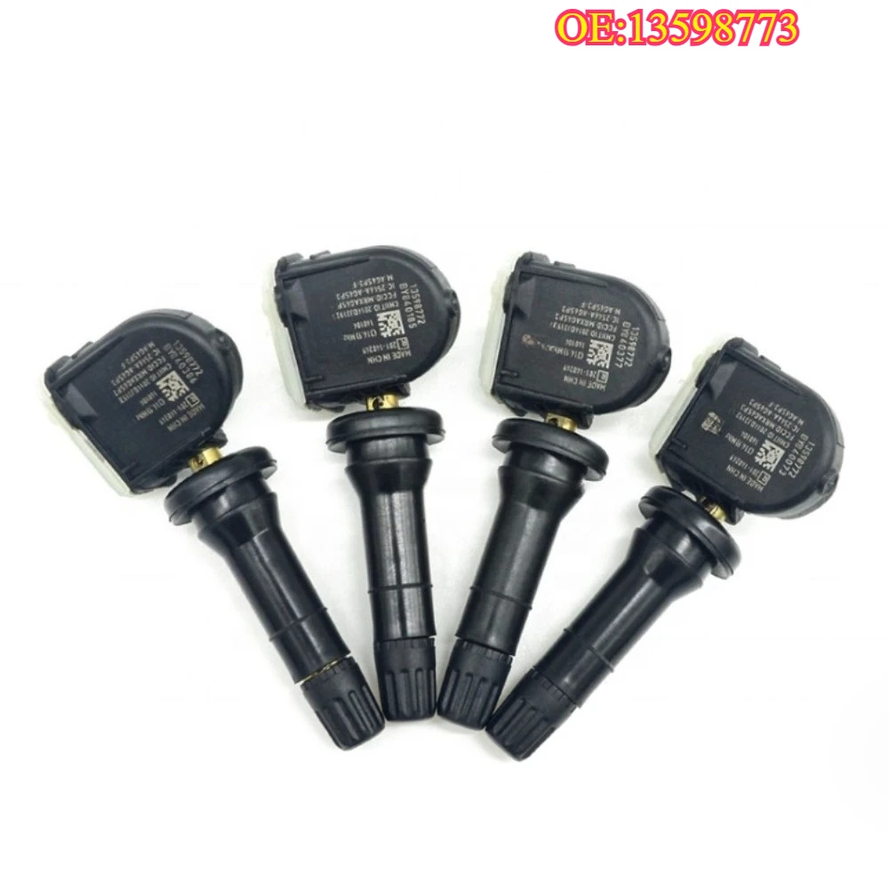 

High quality new for 13598773 4PCS tire pressure monitoring sensor 433 MHz Buick Chevrolet Cadillac CT6 XT5 SRXGMC