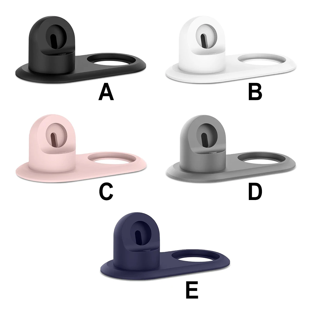 

Charger Holder Mount Non-skid Charging Stand Station Support Anti-scratch Base Bracket Replacement for iOS Watch