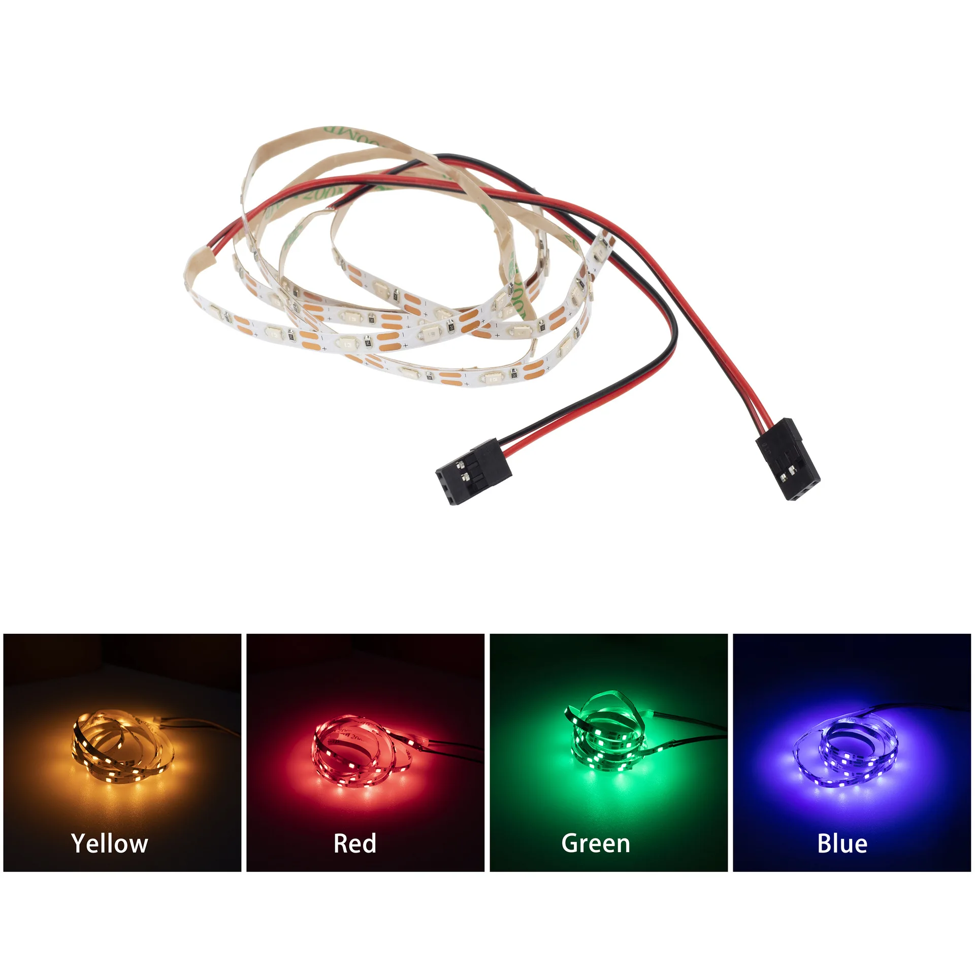 LED light strip suitable for RC remote control vehicle fixed wing aircraft AR wing drone DIY modification accessories