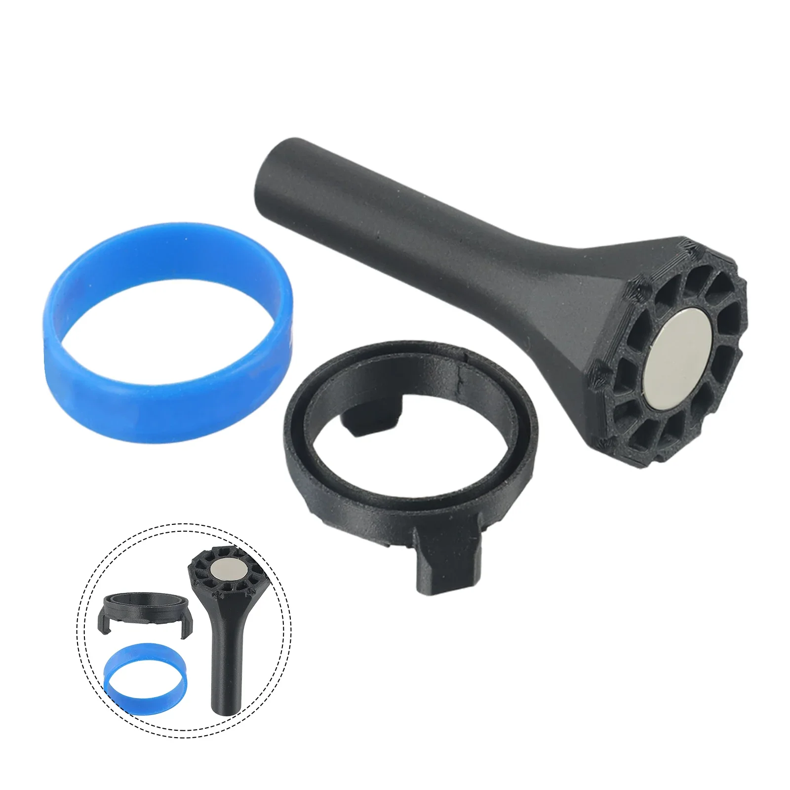 Accessory Kits For Violent Turbo Fans ABS Magnetic Small Mouth Long Nozzles Suction Vacuum Accessories
