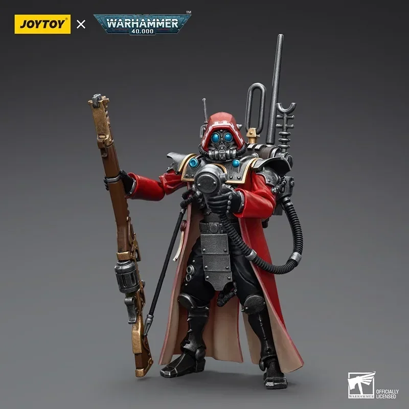 [재고 있음] JOYTOY Warhammer 40K 액션 피규어 Adeptus Mechanicus Skitarii Ranger Anime 1/18 이동식 군인 모델 장난감 선물