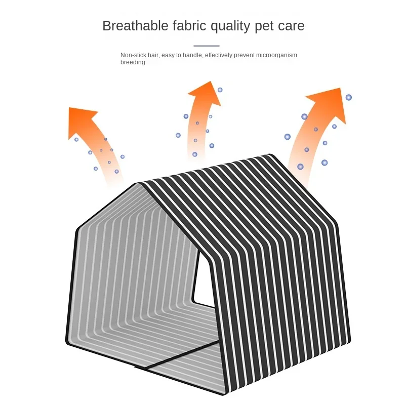 Wooden Cat Beds for Indoor Cats, Rabbit Hideout Bunny House Small Animal Rest and Play House for Dog Hideout Habitat