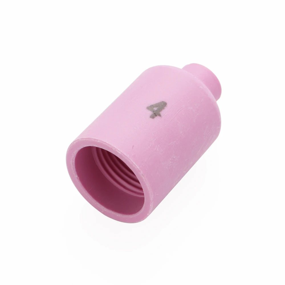 TEMWELL 10 pz 54 n18 #4 TIG saldatura allumina ceramica Gas lente tazza torcia Tig 17/18/26