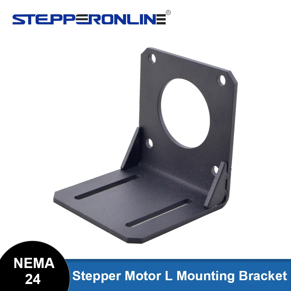 Nema 24 Bracket for Stepper Motor L Mounting Alloy Steel Bracket