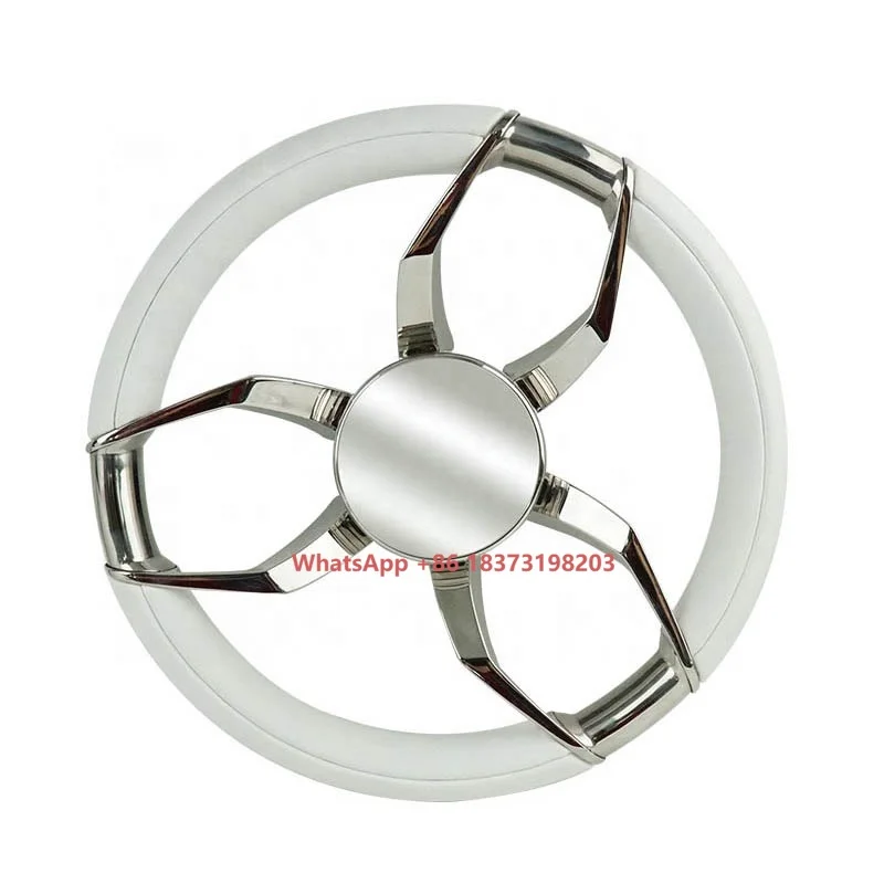 

Stainless Steel Wheel Pump Steering Boat Custom Boat Steering Wheels Ss316/304 Steering Wheel for Boat