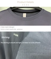 T-Shirt respirant à séchage rapide, hauts de sport, vêtements d'entraînement, T-Shirt à manches longues pour hommes, accessoires de course, de gymnastique, de Fitness, automne 6
