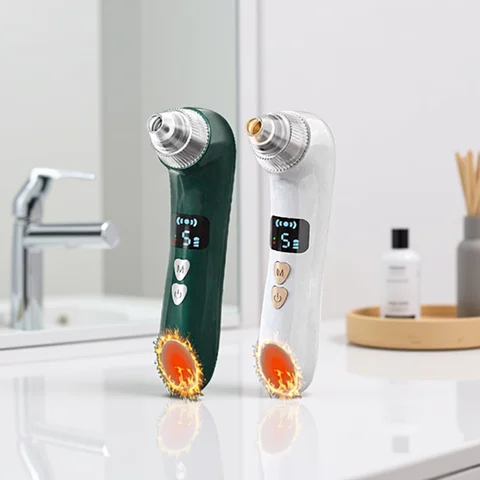 Visual Blackhead Remover Facial Deep Clean Machine Blackheads and Acne Remover Heated Face Extractor Electric Blackhead Sucker