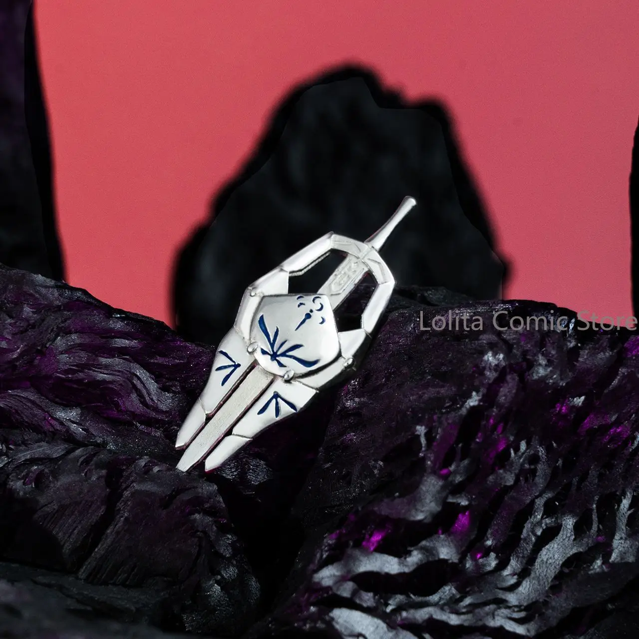 Saber Fate/stay night Anime 925 Silver Necklace Pendant Cosplay Fashion Neck Choker Chain Accessories Gift - view 3