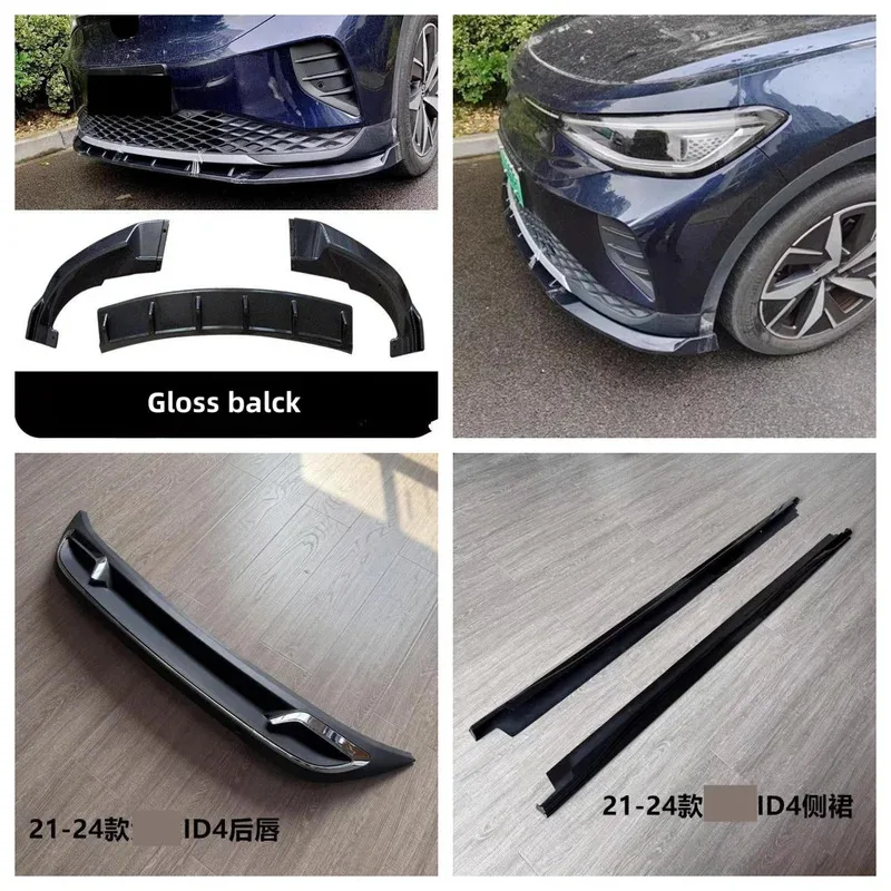 

Car Body kit D4 21-24 Modified Front shove Rear Lip Side Skirt Auto Parts
