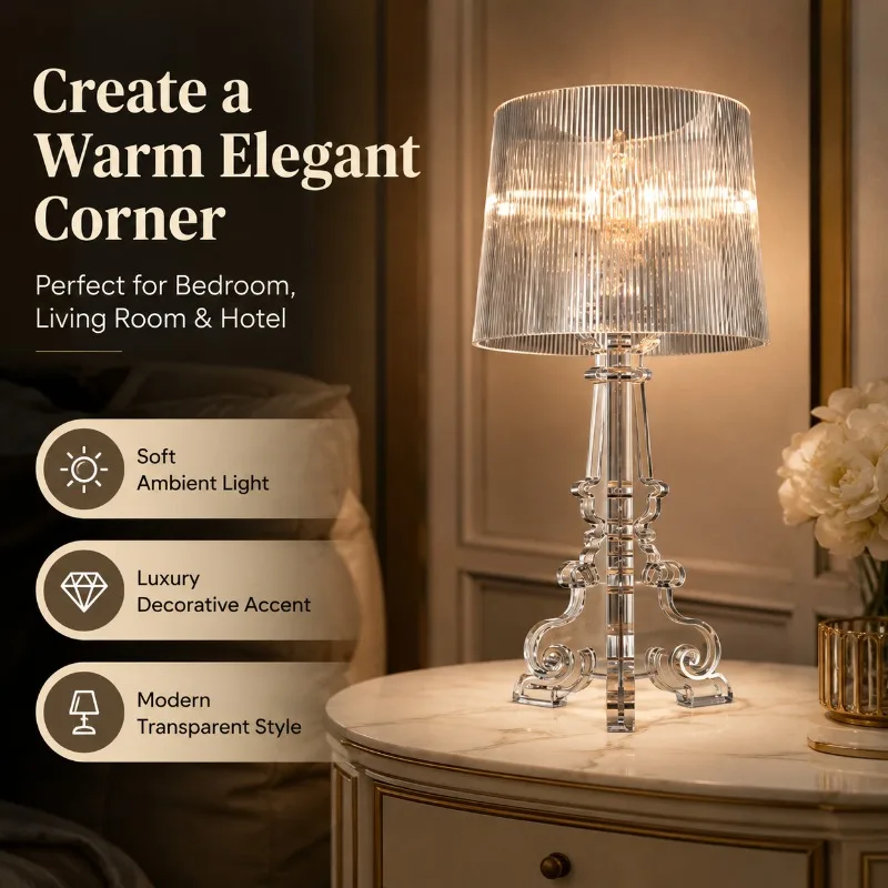 Baroque Ghost Shadow Desk Lamp Living Room Bedroom Bedhead Engineering Lamp Simple Modern Creative Personality Bourgie Desk Lamp