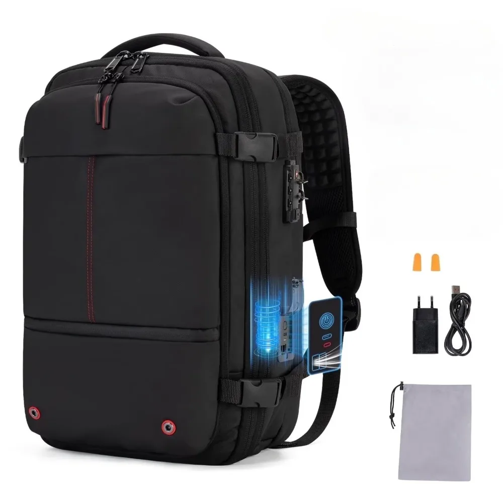 Men Travel Backpacks Vacuum Compression Laptop Backpack 80L Extended Large Capacity school Backpack Hiking Business backpack