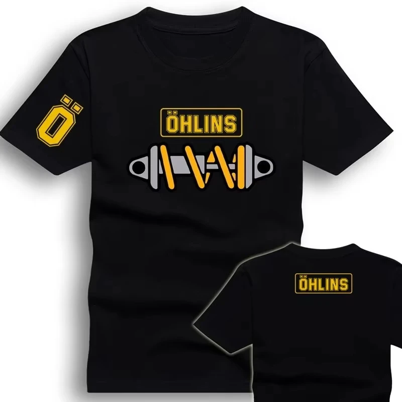 2026 Desktop_Amazing Tees Herren Ohlins Shock Suspension Auto Motorrad Sport Racing T-Shirt Sommer Heiß begehrte Freizeitartikel – Detail 10
