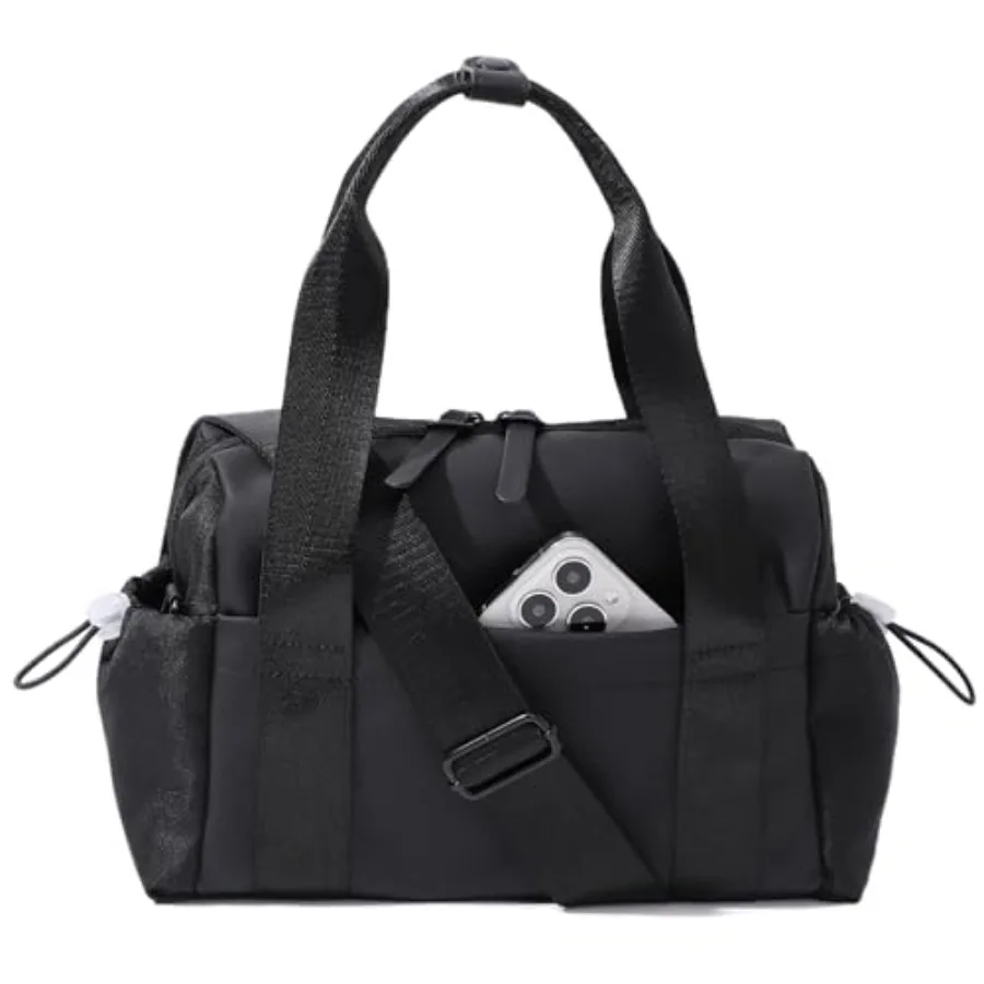 

Small Gym Bag for Women, Crossbody Gym Duffle Bag with Wet Compartment, Carry on Gym Tote Bag for Workout Dance Sport Travel