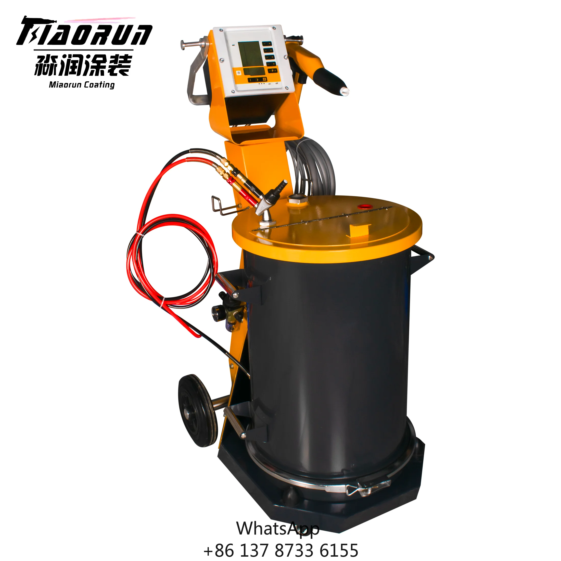 Electrostatic Powder Coating Machine With Manual Spray Gun For Sale