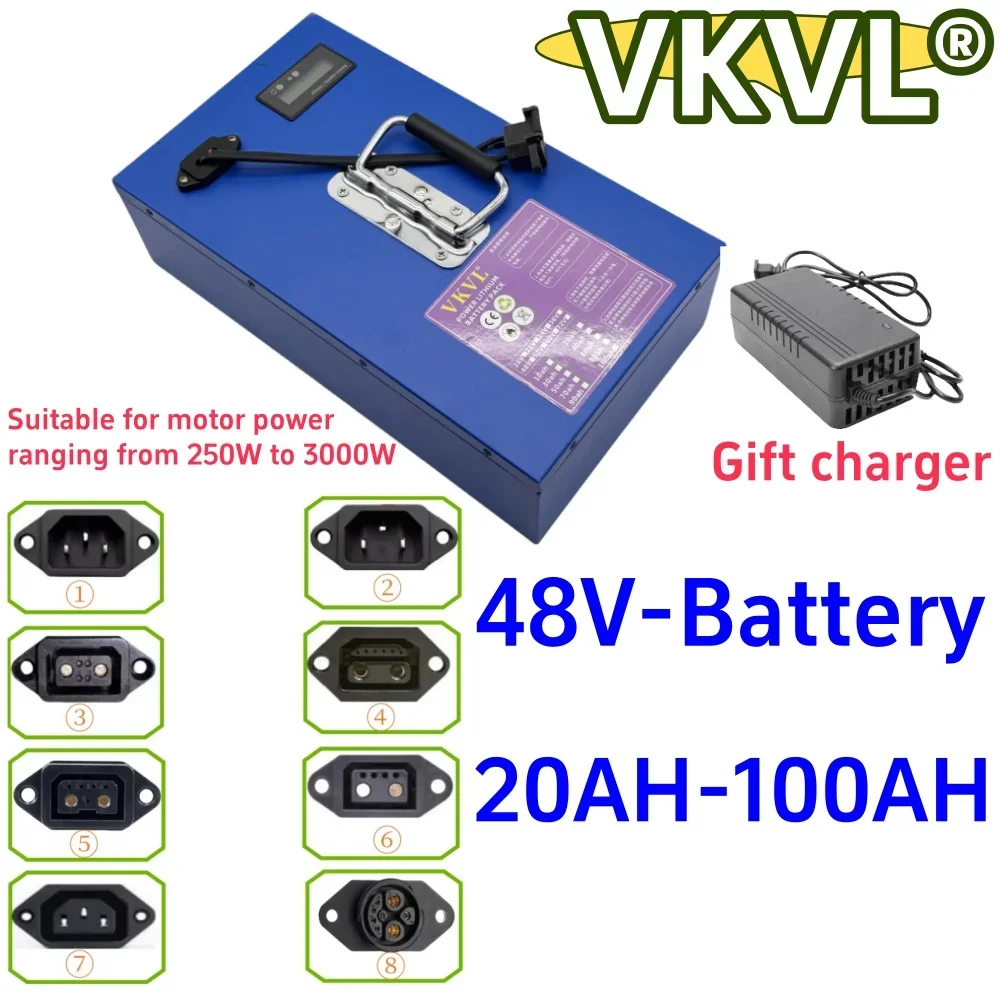 

Air fast transportation，48V100AH，Send within 24 hours，18650 lithium battery，Lithium battery pack，Suitable for motors below 3000W