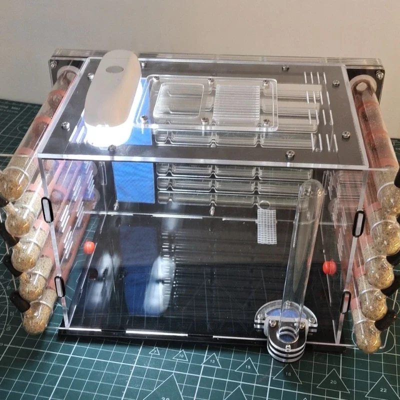 

William Castle Ant Warship Acrylic Stereoscopic 15/20/25/30 caliber Test Tube Mixed Nest with 3 Nests