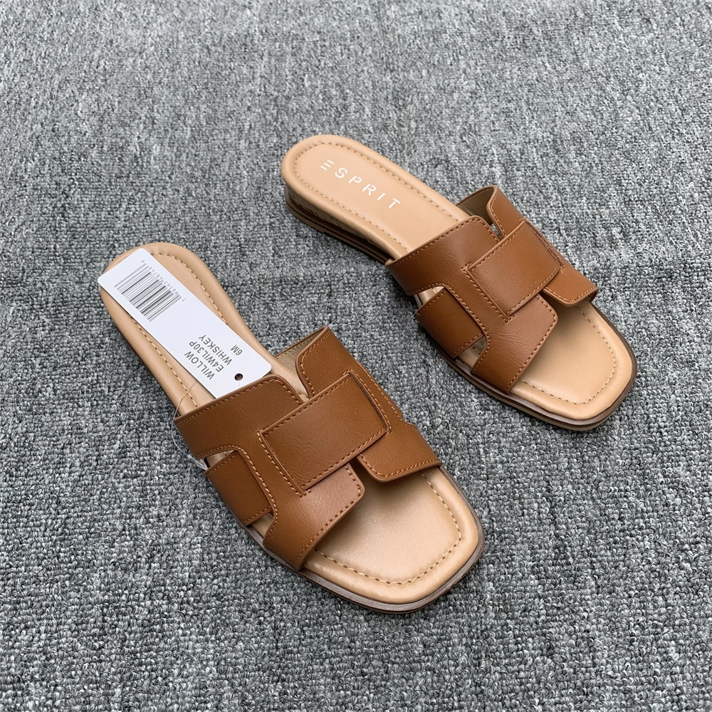 2024 New Women's Slippers Summer Super Hot Internet Celebrity Fairy Home and Outdoor Flat Fashion Classic Women's sandals