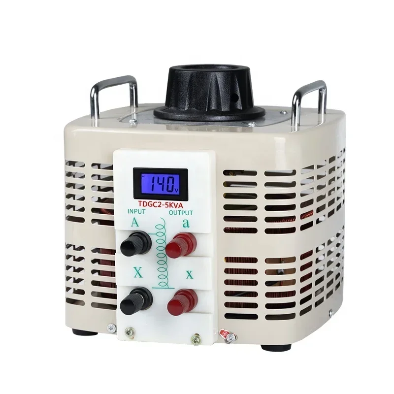 TDGC2-5KVA  single phase variac variable transformer ac adjustable voltage regulator/ stabilizer