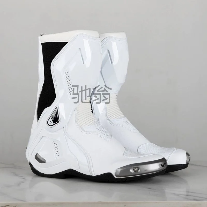 Motorcycle Riding Shoes Rider Torque 3 Riding Boots Mens And Womens Motorcycle Racing Boots Rally Motorcycle Shoes Anti Fall And