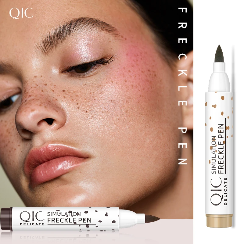 Face Fake Freckles Pen Natural Waterproof Concealer for Long Lasting Look Dot Spot Pen Makep Tool Cosmetic