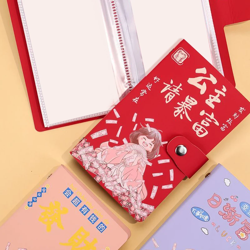 

New 100 Envelopes Money Saving Challenge Get Rich Save Money Large Capacity Reusable Money Collection Book With Password Lock