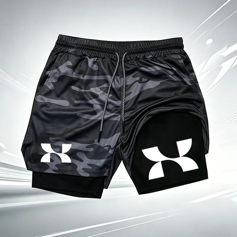 Men's 2-in-1 Running Shorts Qu - огляд і ціна Compression Shorts Athletes