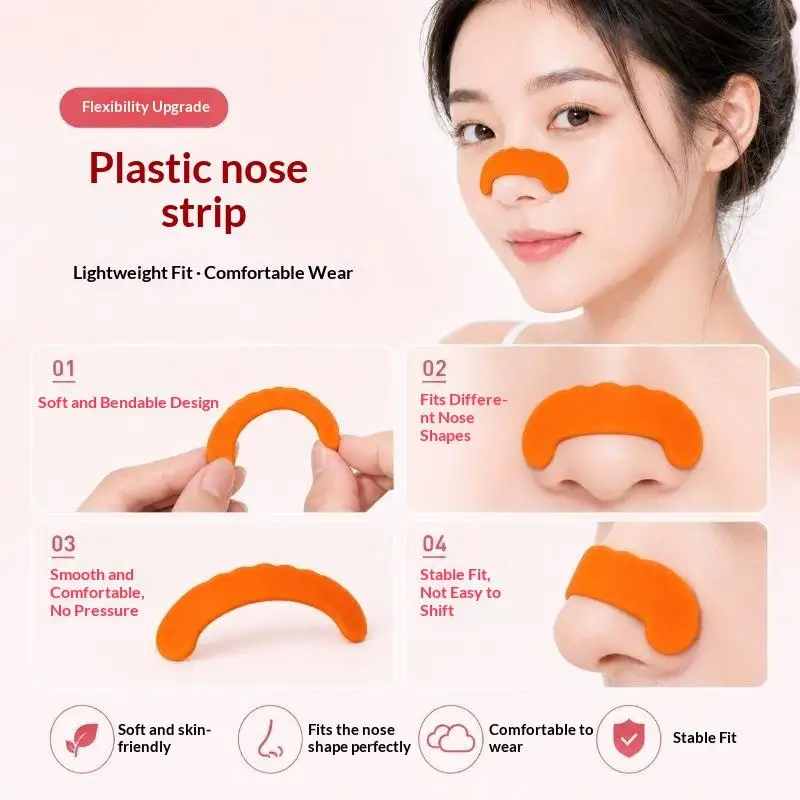Reusable Nose Shaping Strips Bridge Lifting Up Support Adjustable Breathable Slimming Sticker For Nasal Wing Care Beauty Tool