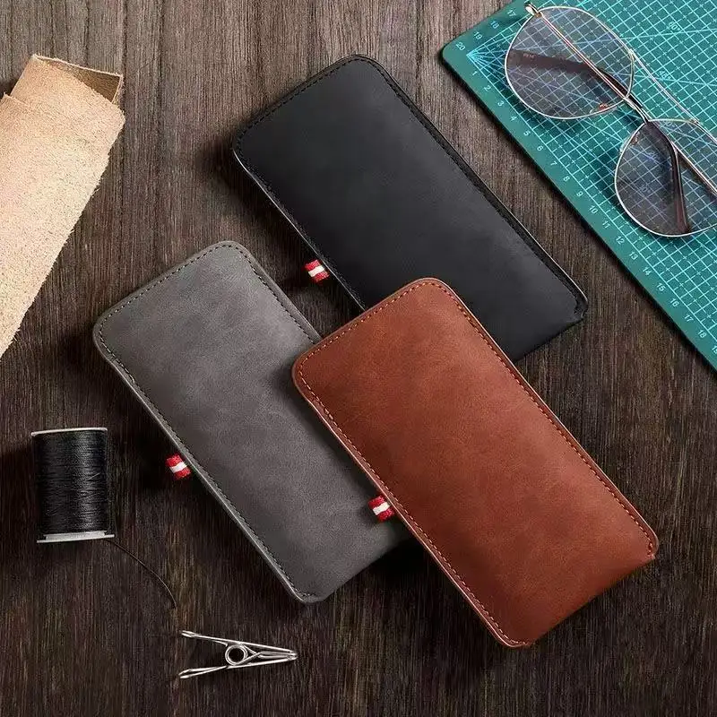Personalized Customized Glasses Case Thickened Anti-Pressure Sunglasses Retro Glasses Case For Men Women With Myopia