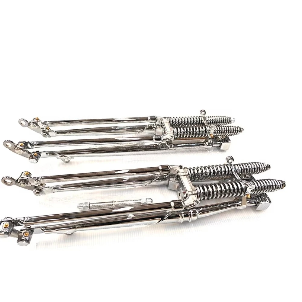 

Narrow Motorcycle Chrome Accessories 18" 20" 22" 24" 26" Springer Front Fork End