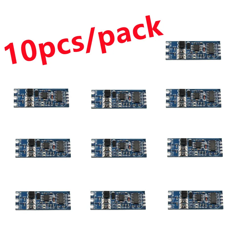 Módulo UART serie TTL RS485, transferencia de nivel, LTFTR011, 10 unids/lote por paquete