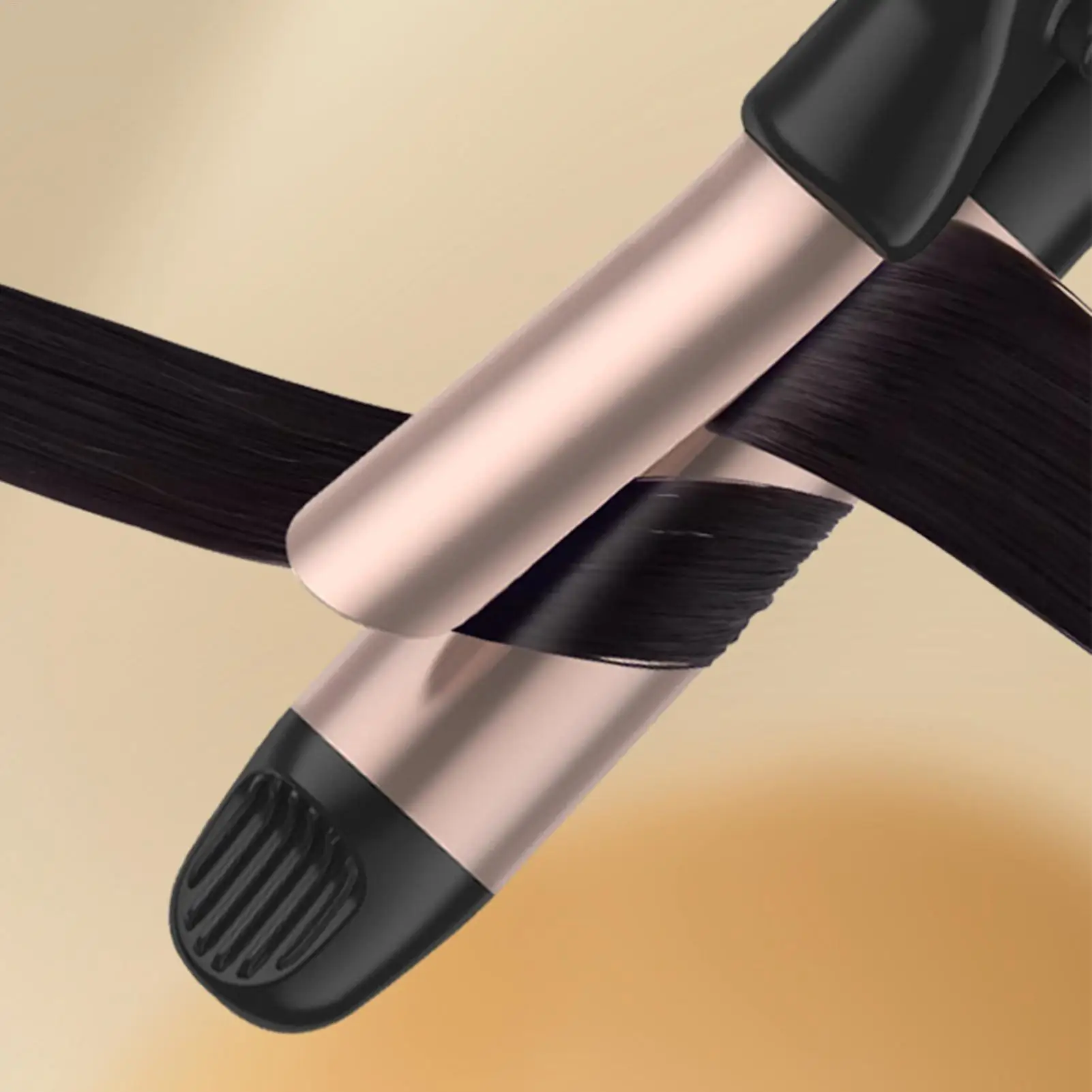 Curling Irons 3-Temperature Anti-Scald Styler Hair Styling Ceramic Curling Iron for Women Girls Stylists Long Short Straight