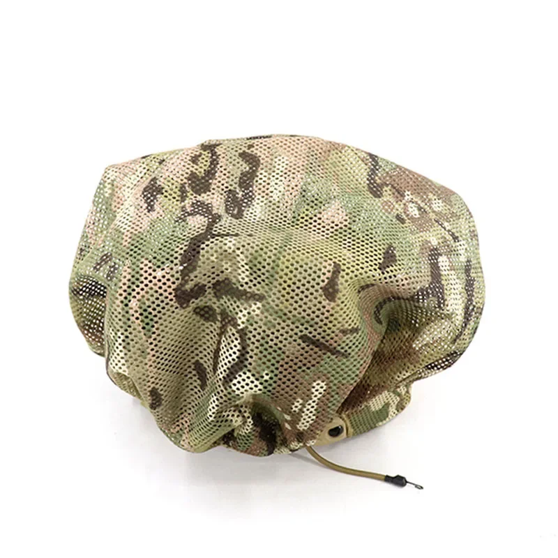 Adjustable Tactical Helmet Cover for Agilite Mitznefet Helmet Outdoor Hunting CS Helmet Concealment Cat