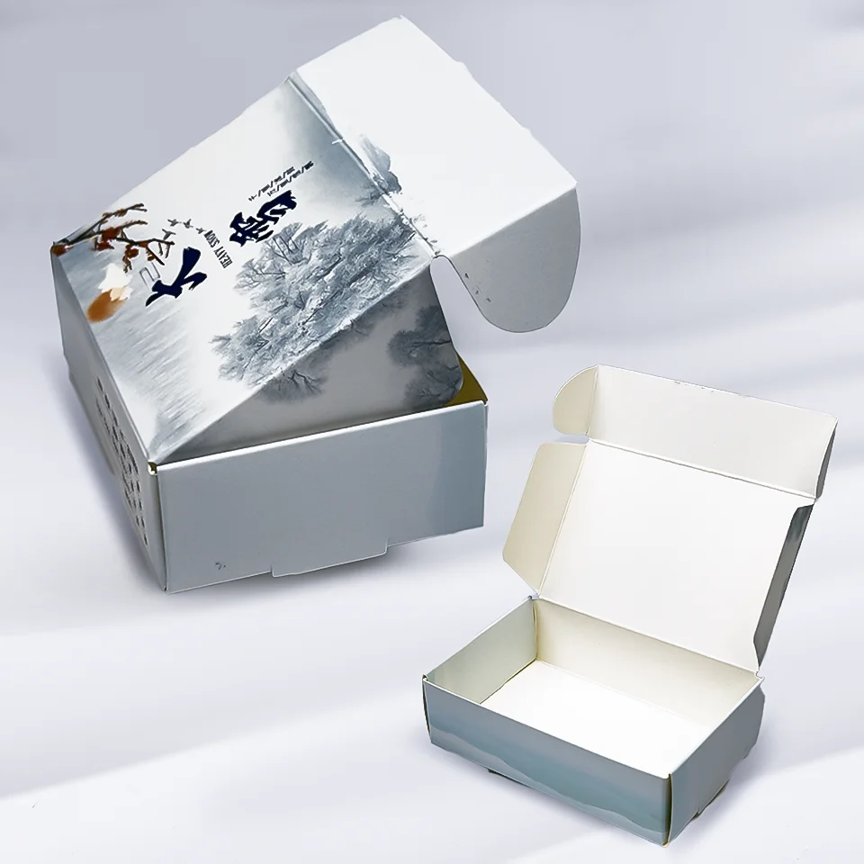 

Customized packaging boxes or paper boxes that products inside with various color and design by yourself