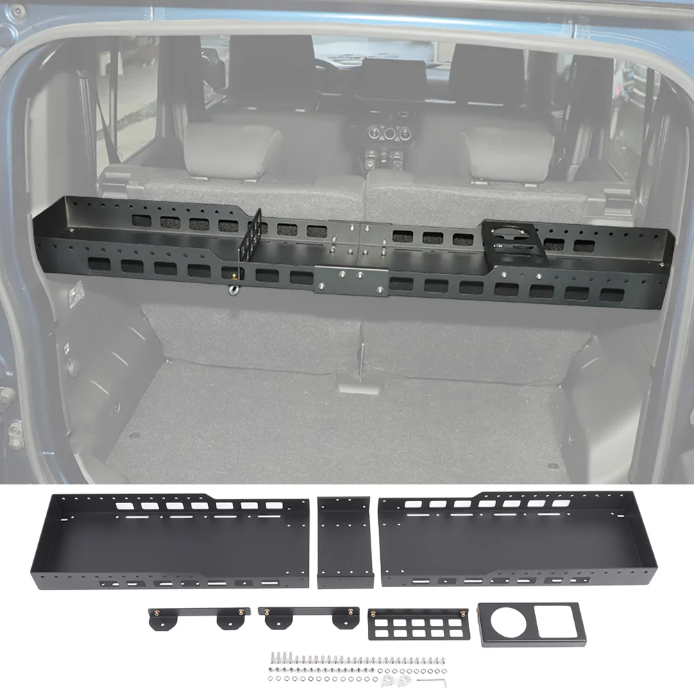 

Car Rear Trunk Shelf Expansion Storage Rack Luggage Bracket for Suzuki Jimny JB64 JB74 4/5-Door 2019-2025 Interior Accessories