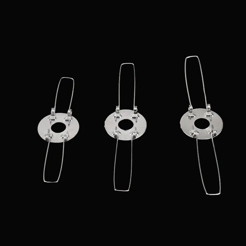 120mm Light Shade Fixing Springs 7 pcs, Sturdy Metal Material, Secure Clamping Force, for DIY Illumination Projects