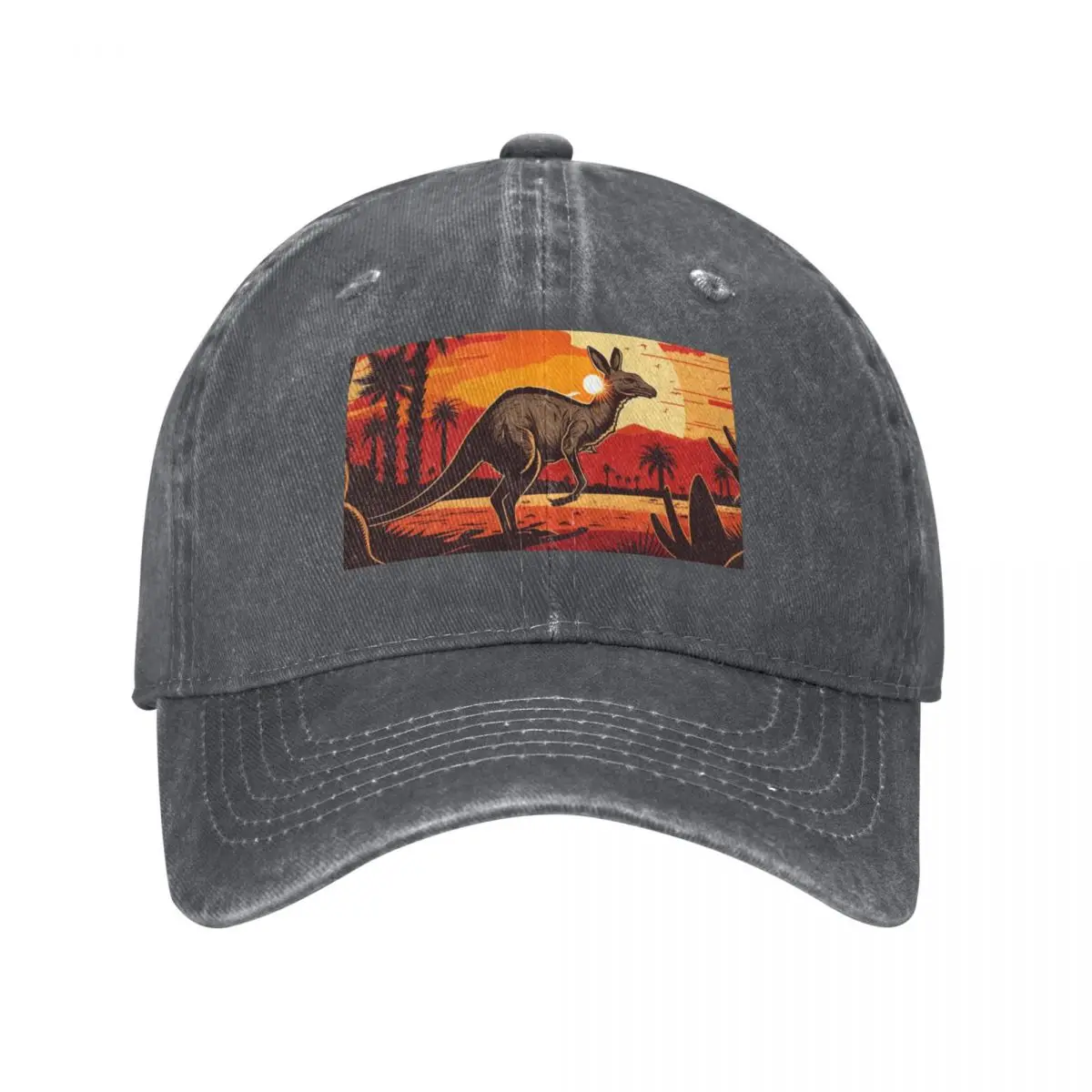 Australia retro kangaroo Baseball Cap Golf Wear birthday Golf Cap Hat Luxury Brand For Men Women's