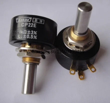 FCP22E 2K Potentiometer Conductive Plastic Single Turn