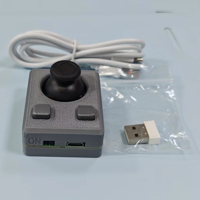 PS4 Joystick Keyboard Customized Bluetooth Wired Dual-mode 3D Printing Shell 7keys Support Custom Buttons Office Gaming Keyboard