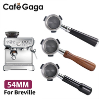 54mm Coffee Bottomless Portafilter Naked For Breville Sage 870 878 879 Filter Basket Espresso Machine Accessories Barista Tools